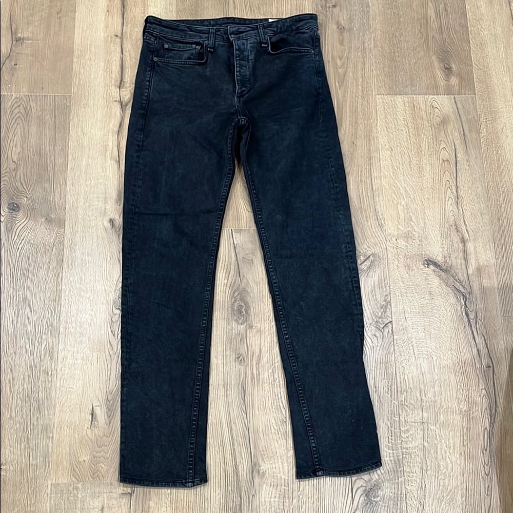 Rag & Bone Black Slim Jeans